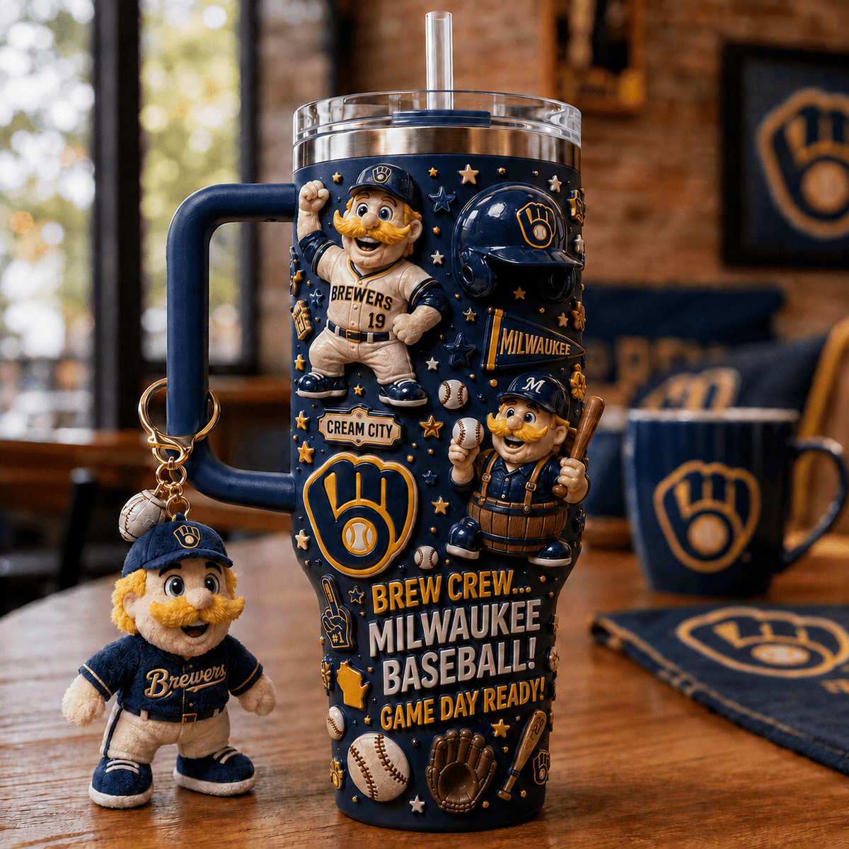 MLKB 40oz Tumbler With Handle DNBN