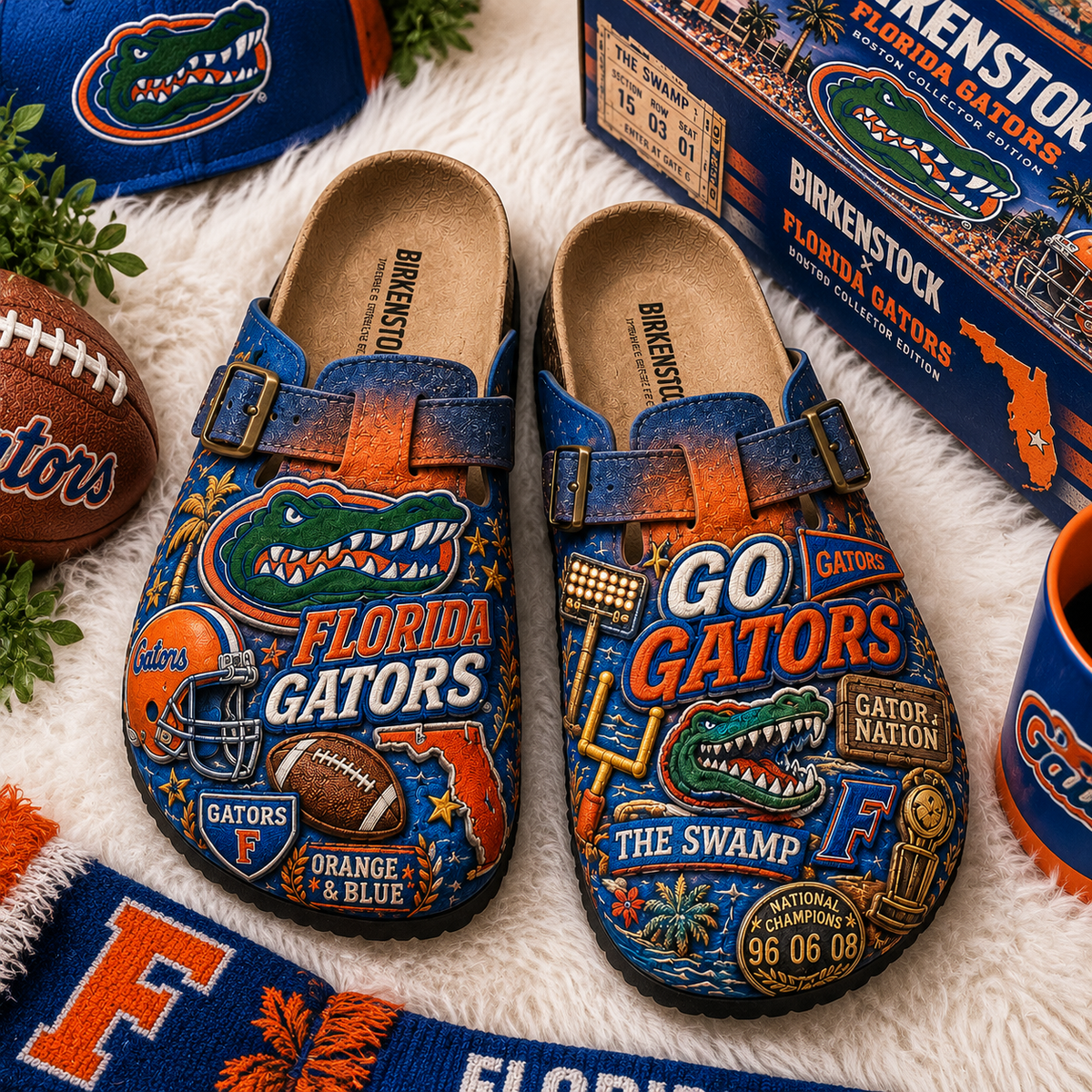 PREMIUM FGT MINK SUEDE CLOGS TTNL