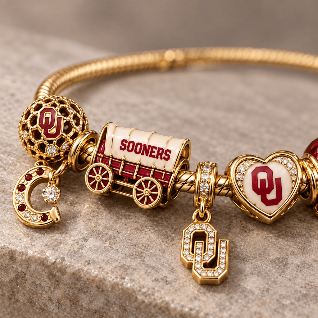 OSN Gold Charm Bracelet Set PTKL