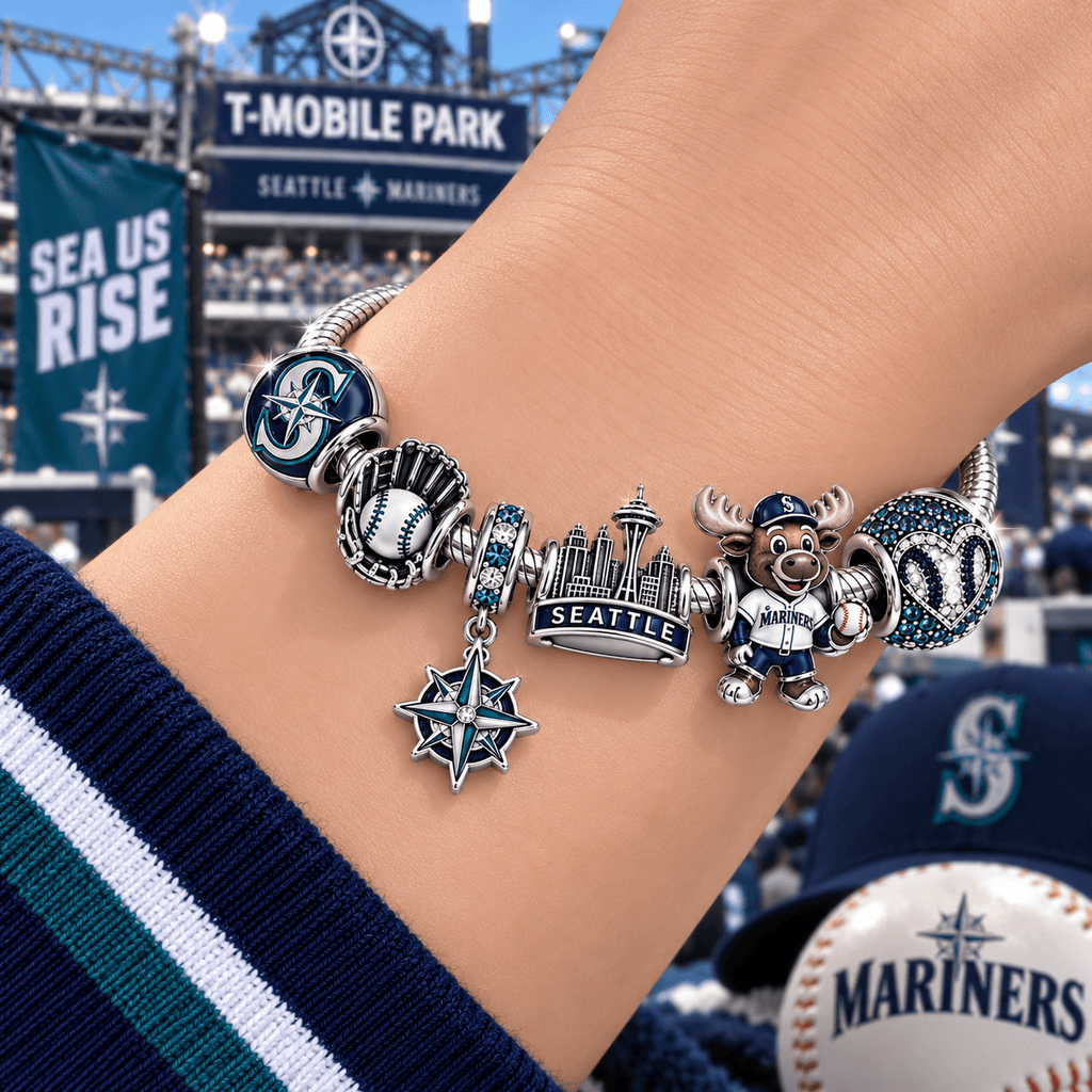 STMR Silver Charm Bracelet Set VTH